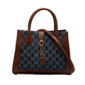 Gucci Medium GG Denim Jackie 1961 Tote (SHG-1r0eCA)
