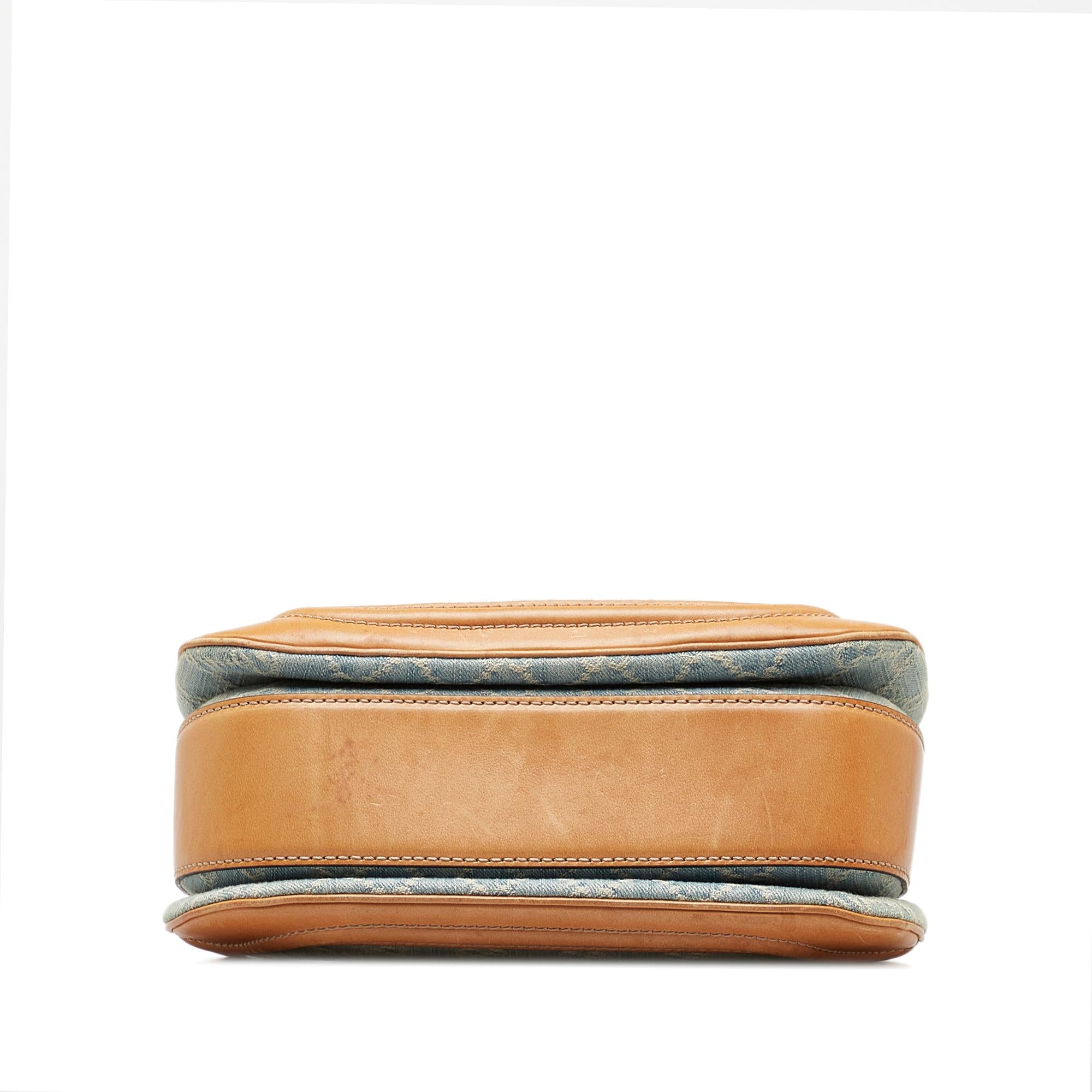 Gucci Medium GG Denim New Bamboo Satchel (SHG-qBkbXy)