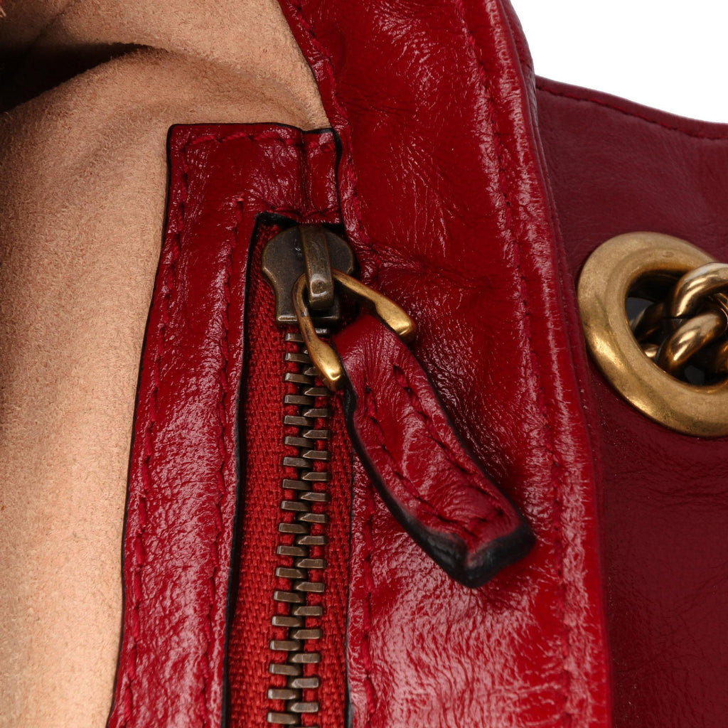 Gucci Medium GG Marmont Matelasse Diagonal Leather Torchon Shoulder Bag