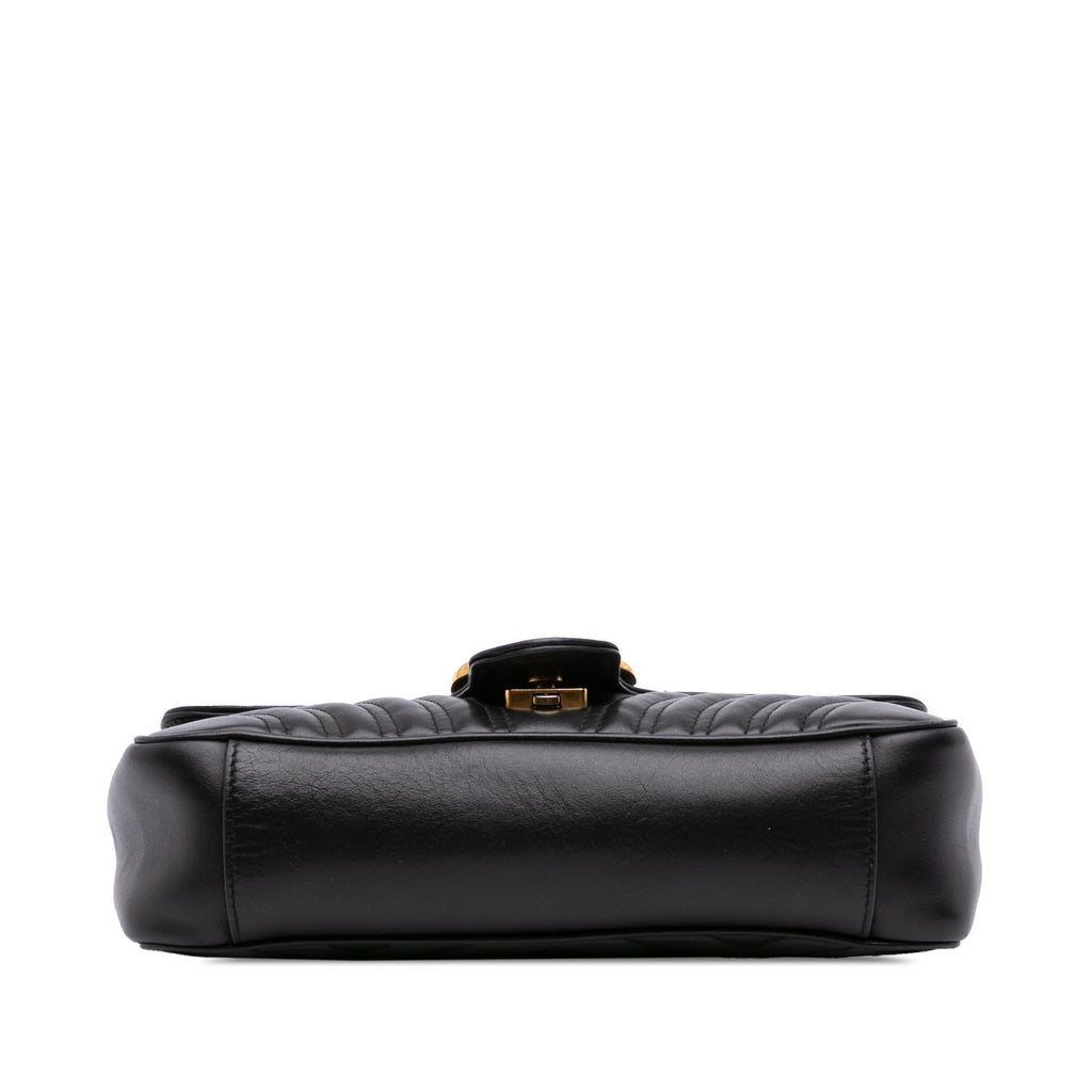Gucci Medium GG Marmont Matelasse Leather Shoulder Bag