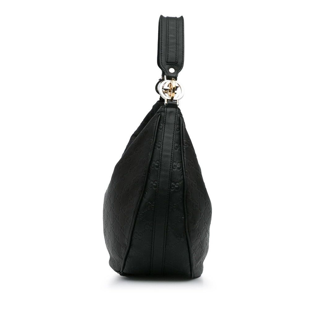 Gucci Medium GG Signature Twins Hobo (SHG-RmbMFm)