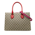 Gucci Medium GG Supreme Convertible Tote (SHG-q7msyO)