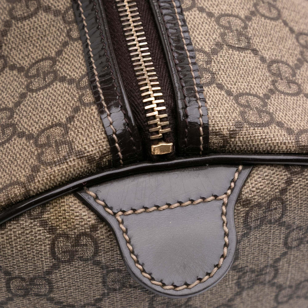 Gucci Medium GG Supreme Joy Boston Bag
