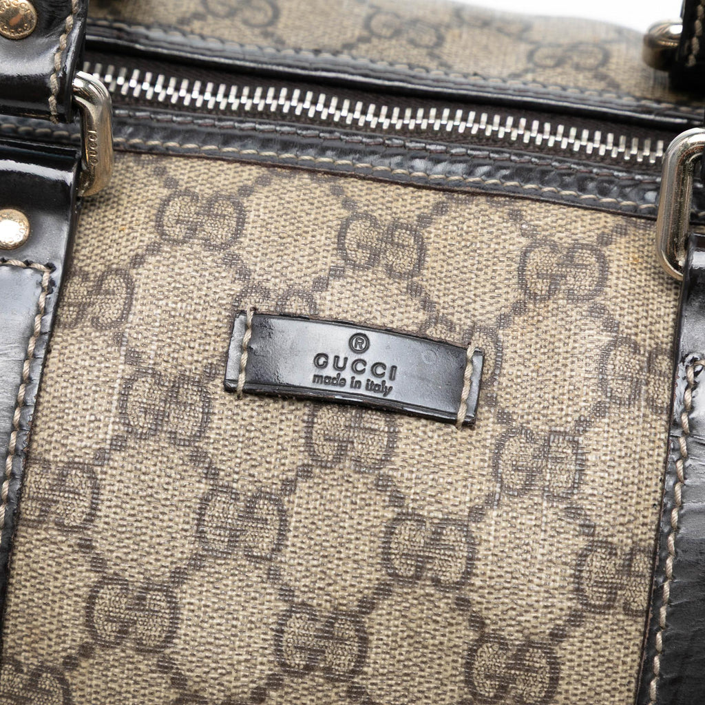 Gucci Medium GG Supreme Joy Boston Bag
