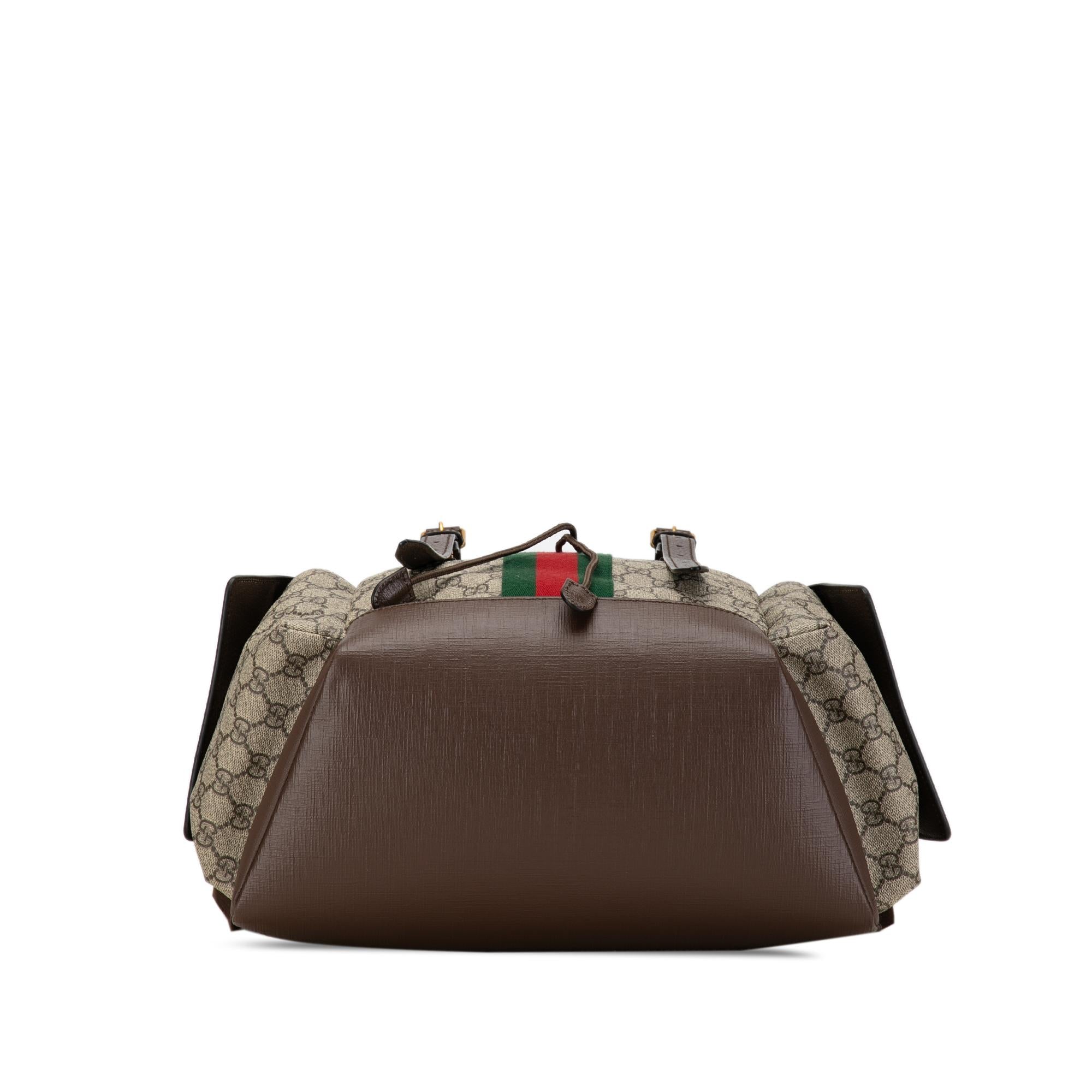 Gucci Medium GG Supreme Ophidia Backpack (SHG-8MTfhO)
