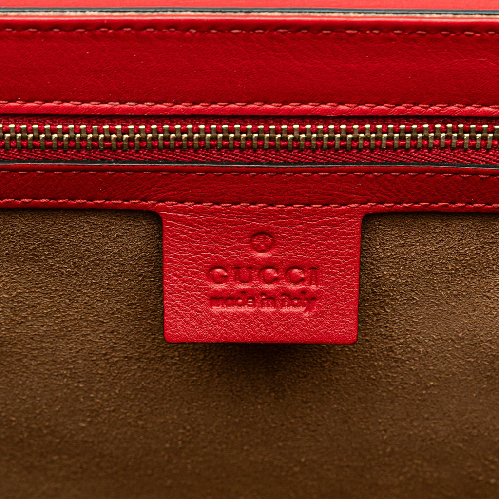 Gucci Medium GG Supreme Padlock Shoulder Bag