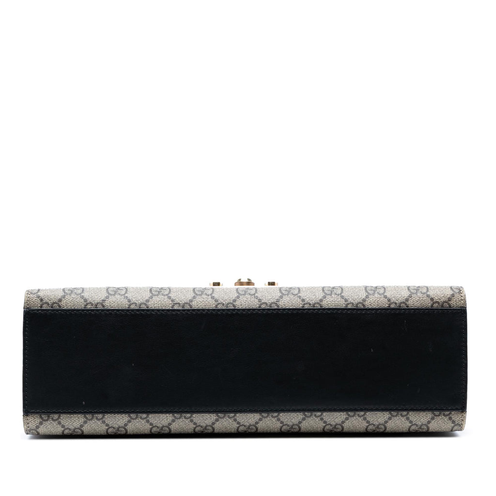 Gucci Medium GG Supreme Padlock Shoulder Bag
