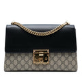Gucci Medium GG Supreme Padlock Shoulder Bag