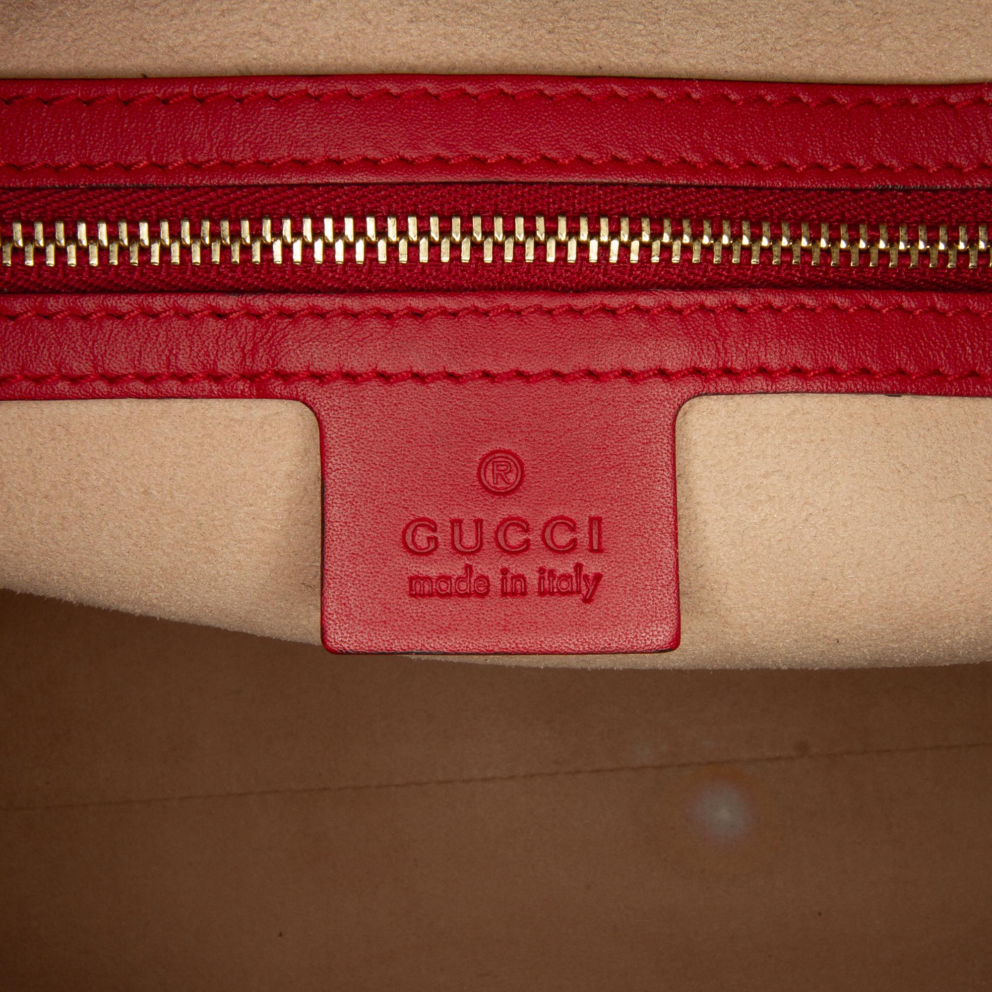 Gucci Medium GG Supreme Padlock Tote Bag (SHG-a8LoUy)