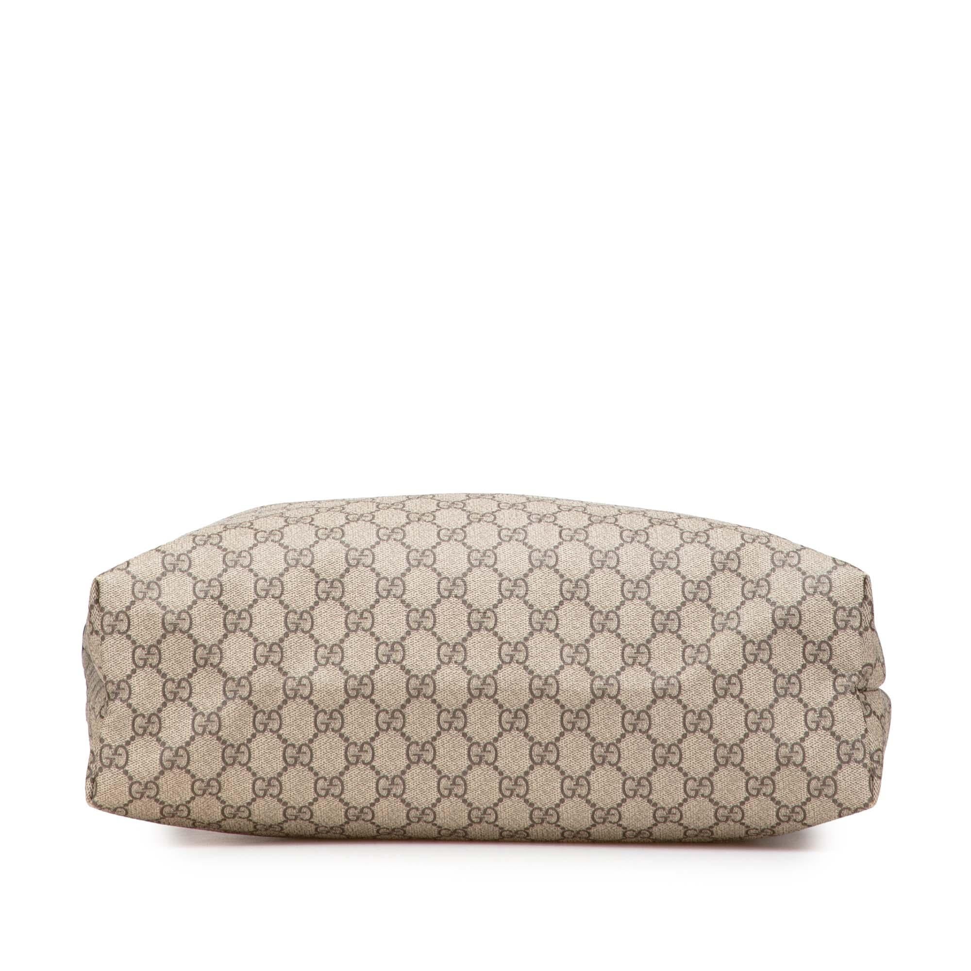 Gucci Medium GG Supreme Web Loop Tote