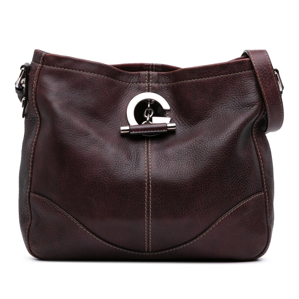 Gucci Medium Grained Calfskin Charlotte Crossbody