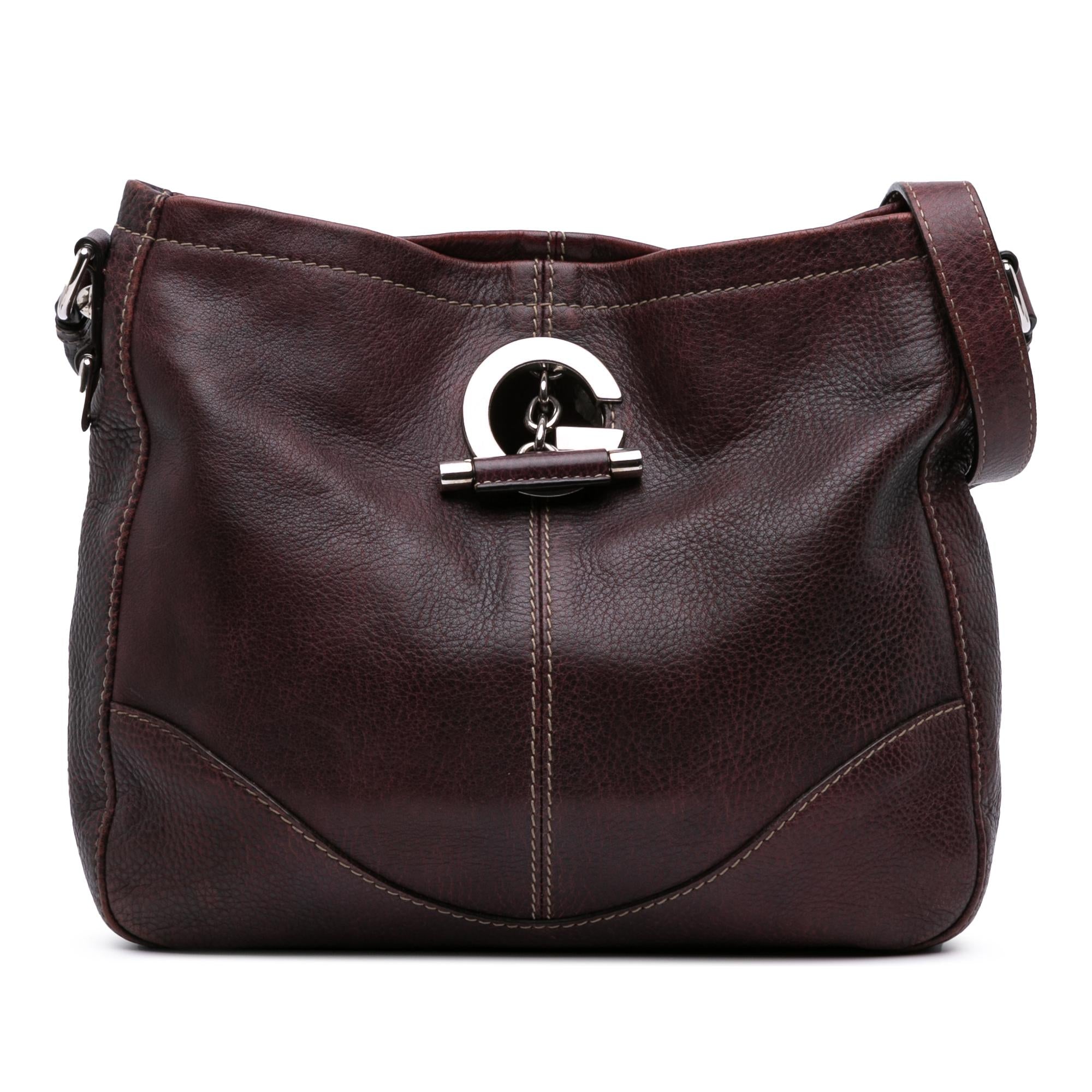 Gucci Medium Grained Calfskin Charlotte Crossbody