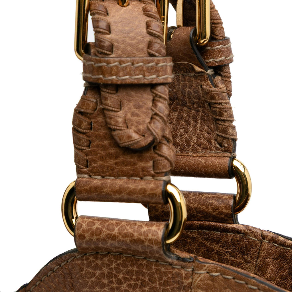 Gucci Medium Grained Calfskin Charlotte Hobo