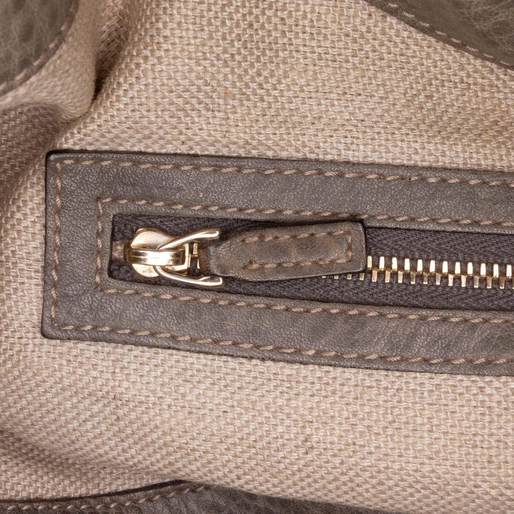 Gucci Medium Grained Calfskin Charlotte Hobo