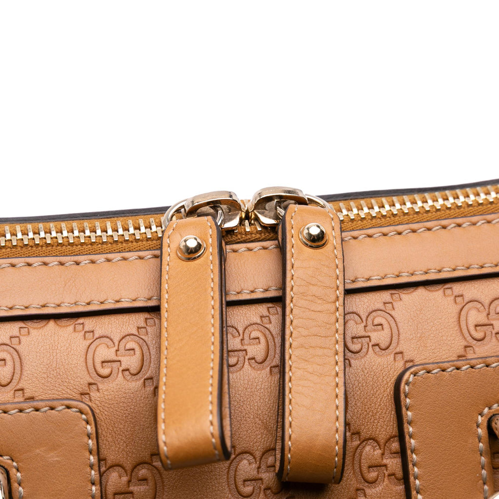 Gucci Medium Guccissima Charm Satchel