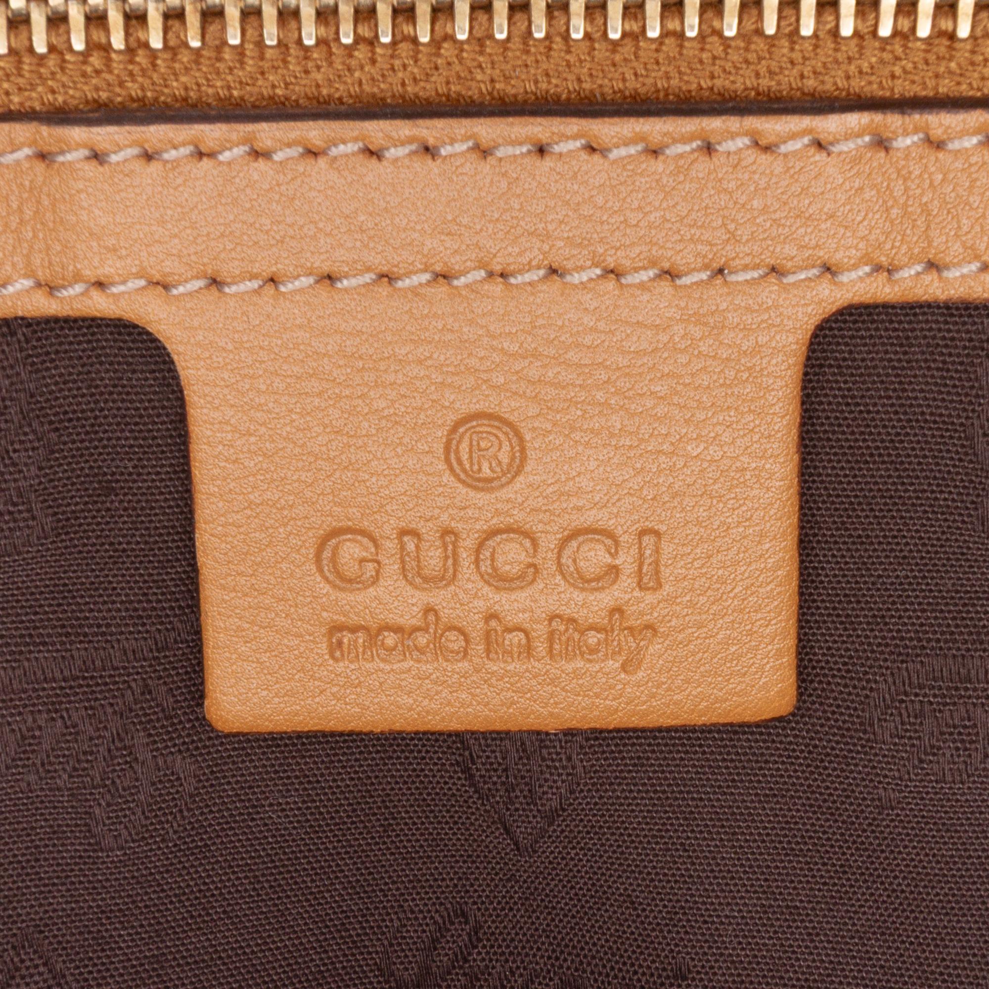 Gucci Medium Guccissima Charm Satchel