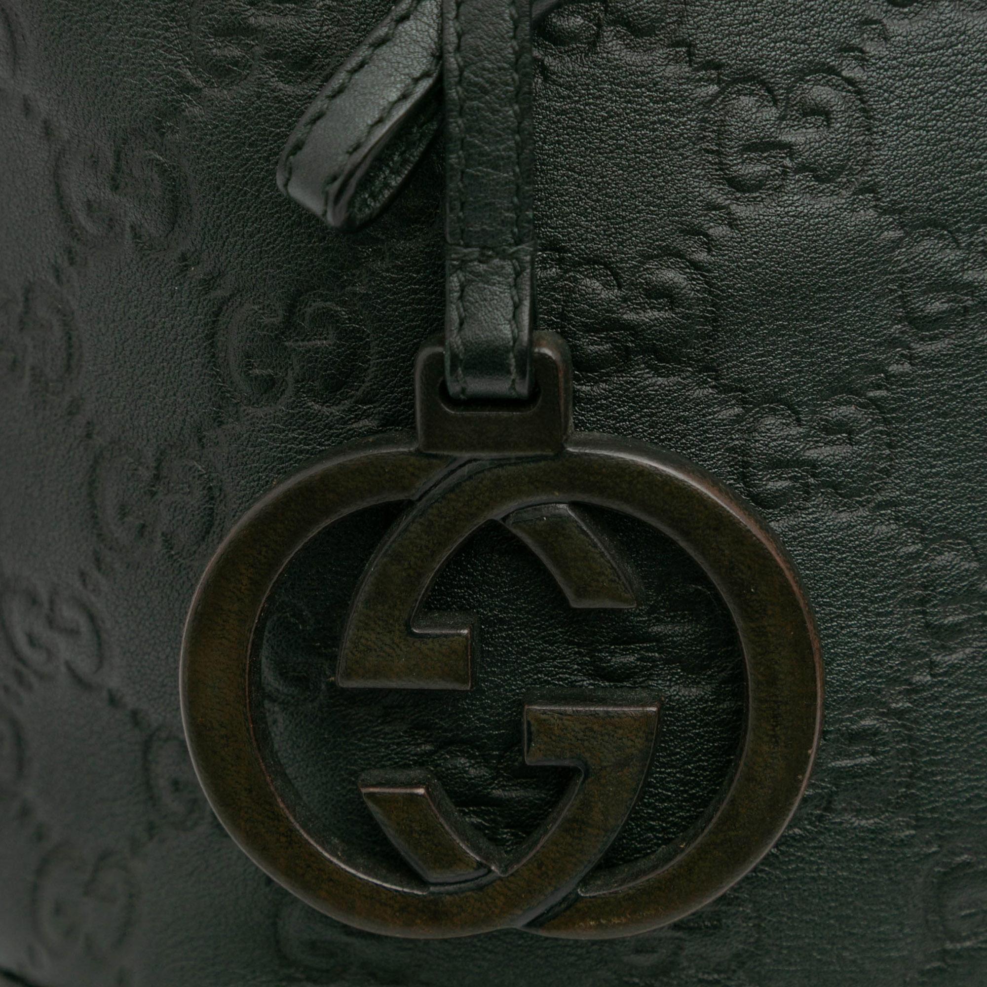Gucci Medium Guccissima Charm Tote