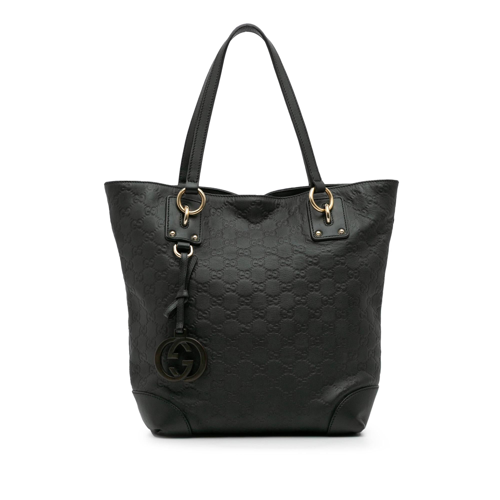 Gucci Medium Guccissima Charm Tote