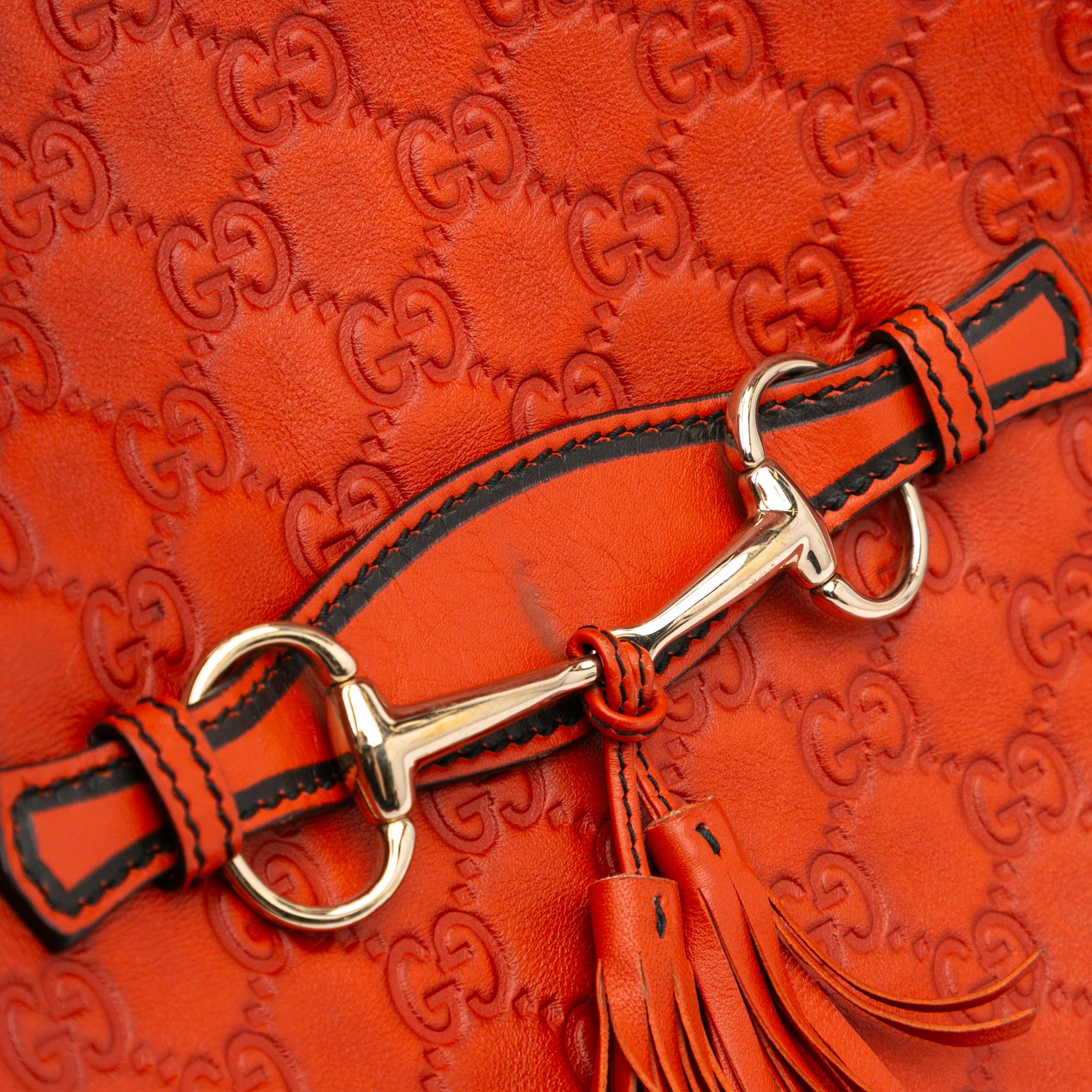 Gucci Medium Guccissima Emily Satchel