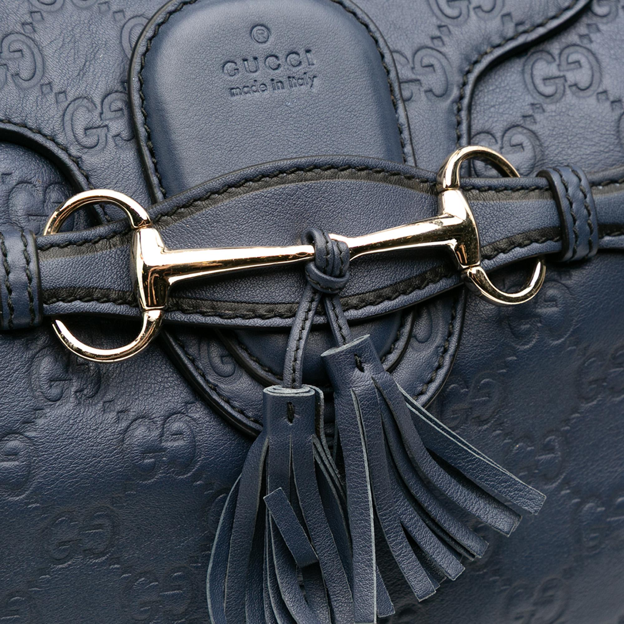 Gucci Medium Guccissima Emily Satchel