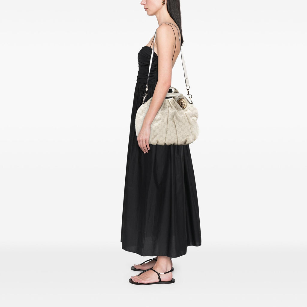 Gucci Medium Guccissima Hysteria Satchel