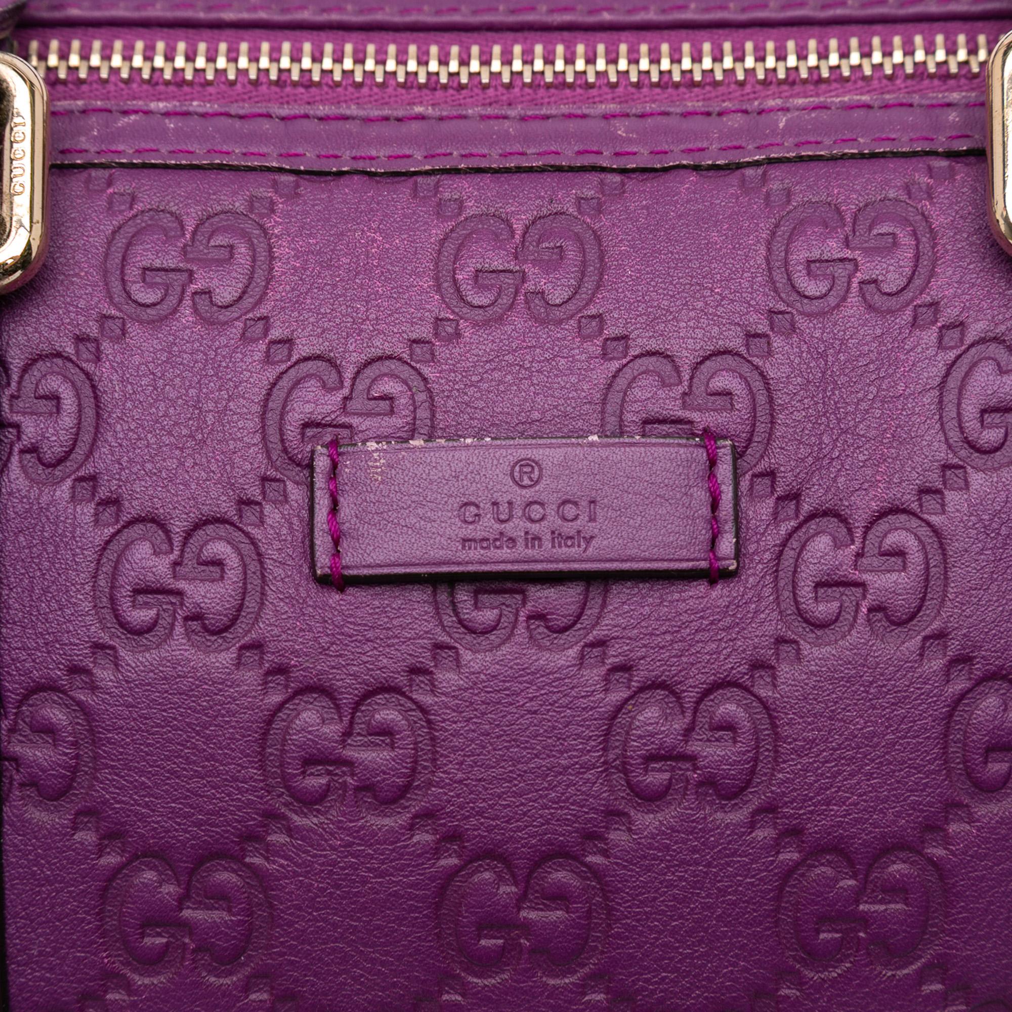Gucci Medium Guccissima Joy Boston Bag