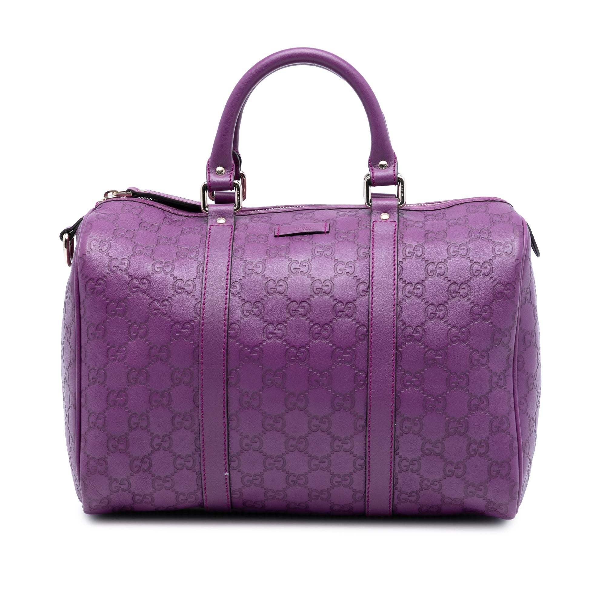 Gucci Medium Guccissima Joy Boston Bag
