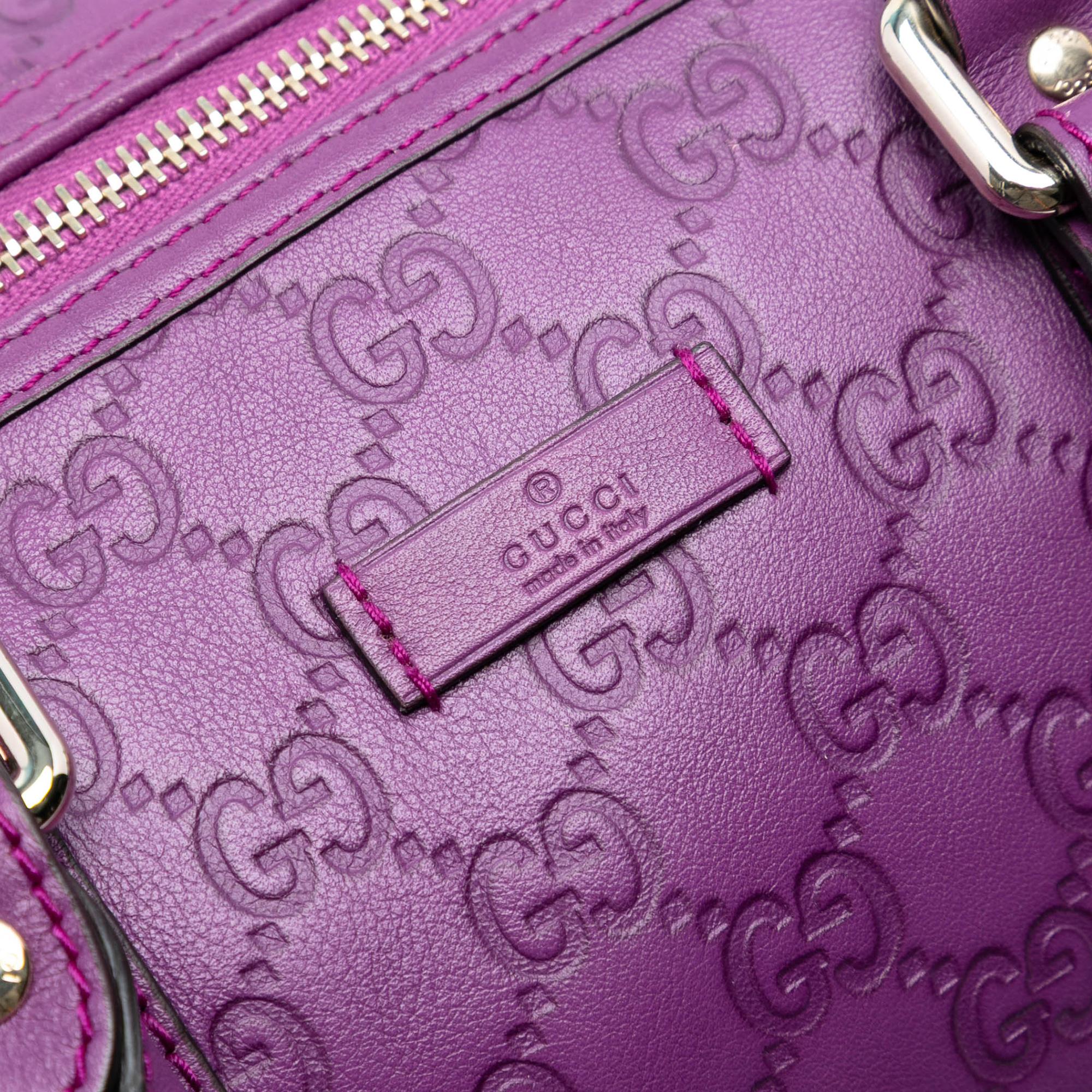 Gucci Medium Guccissima Joy Boston Bag