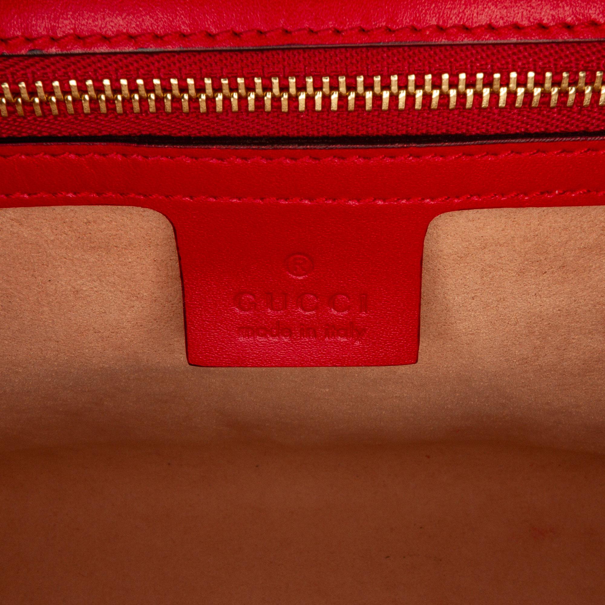 Gucci Medium Guccissima Padlock Shoulder Bag (SHG-rhl6JS)