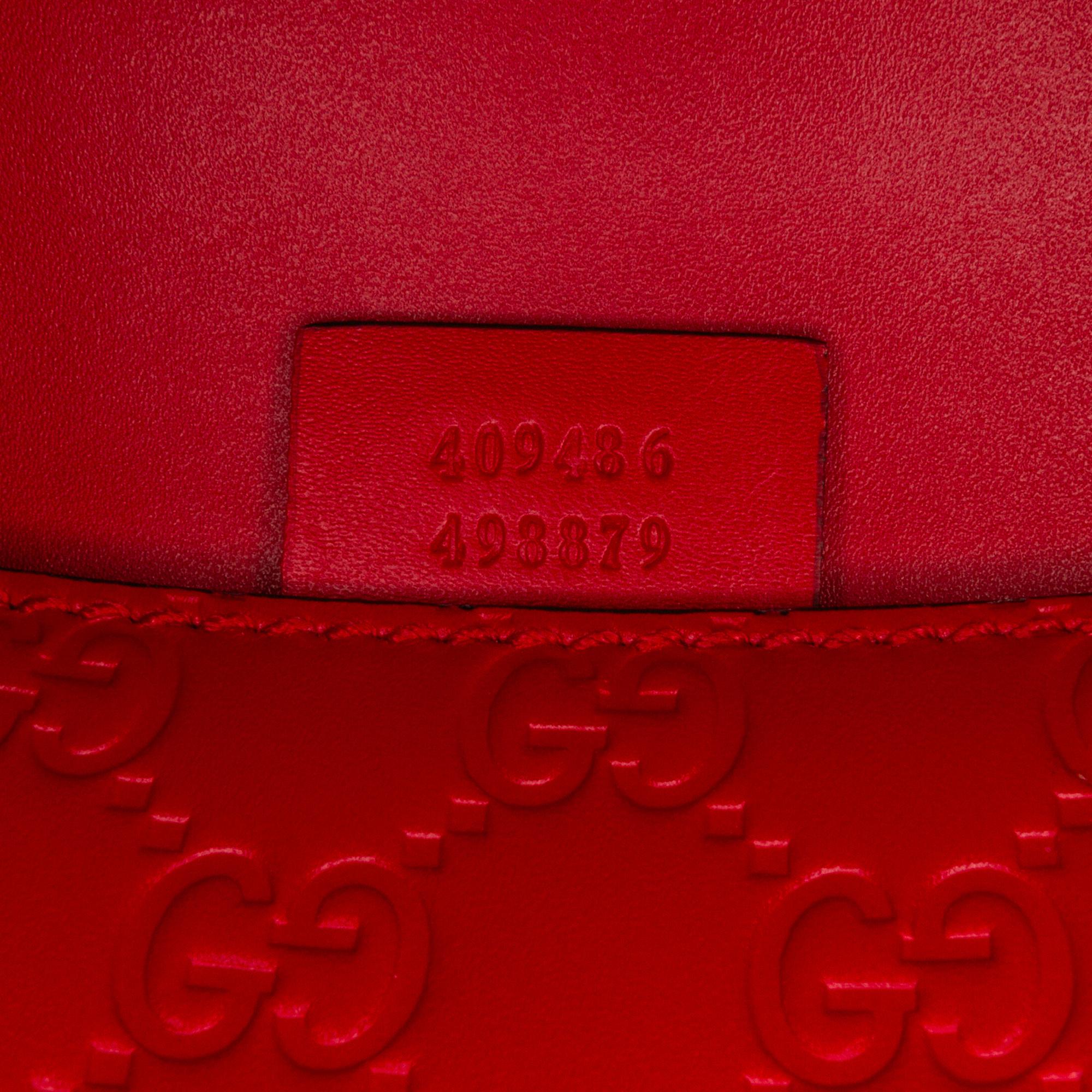 Gucci Medium Guccissima Padlock Shoulder Bag (SHG-rhl6JS)