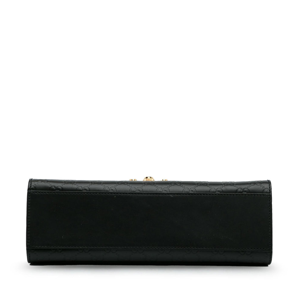 Gucci Medium Guccissima Padlock Shoulder Bag (SHG-SnYk2W)