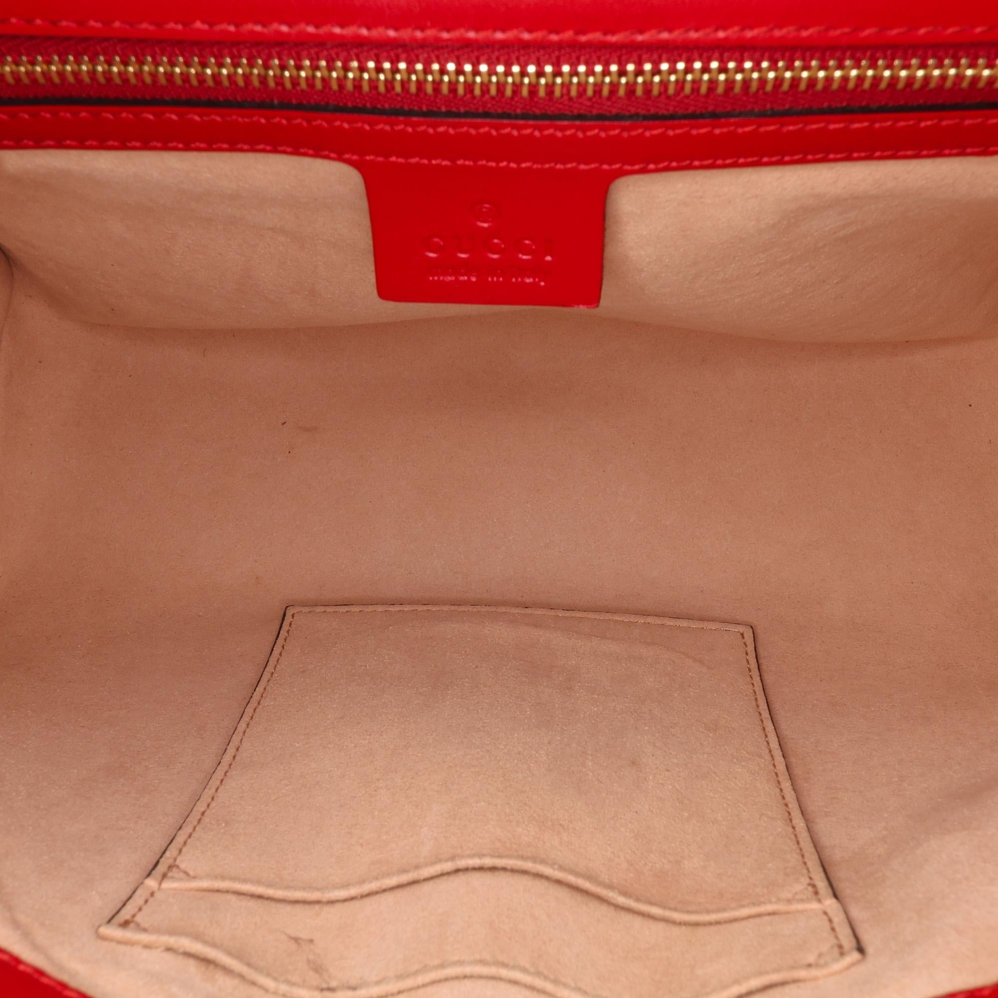 Gucci Medium Guccissima Padlock Shoulder Bag