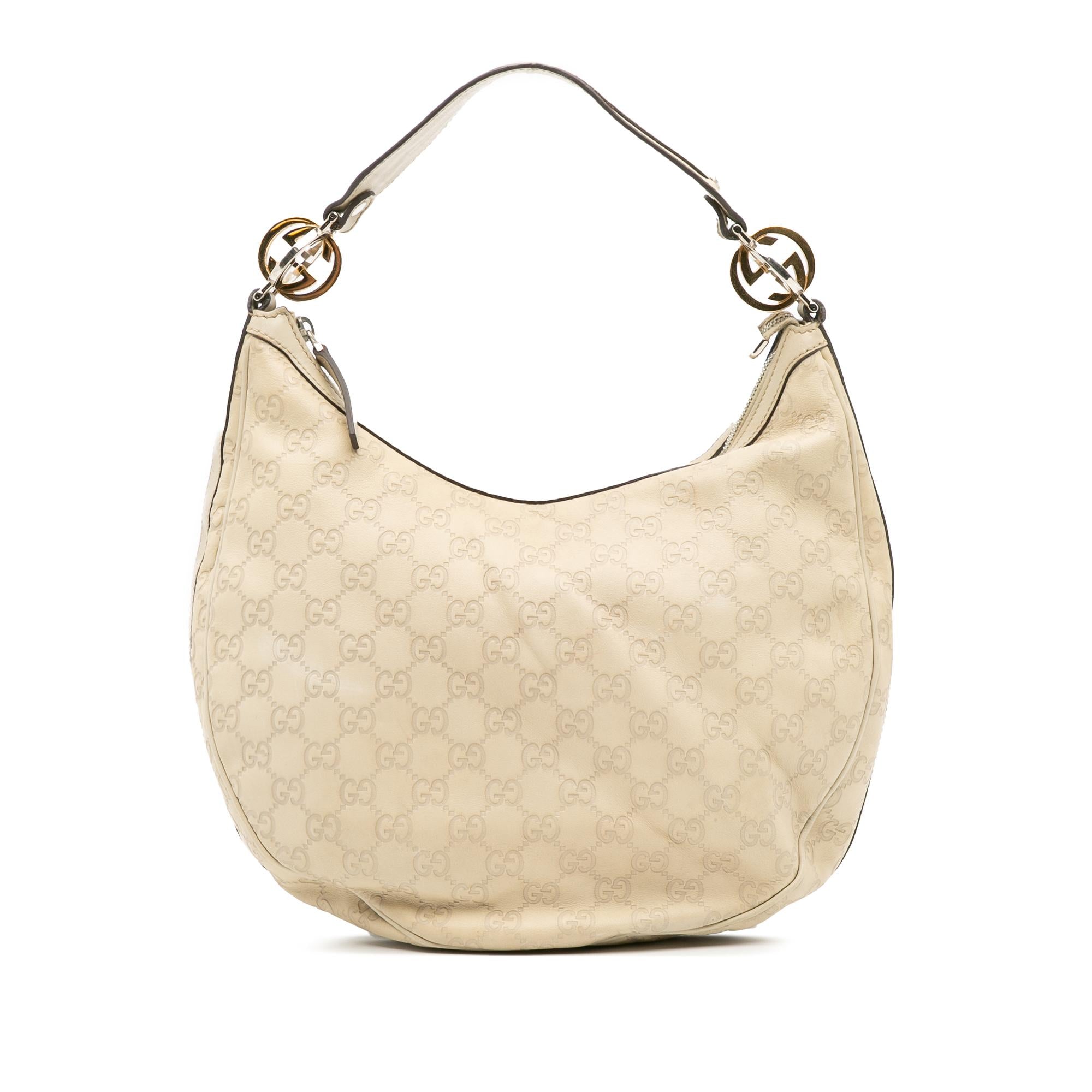 Gucci Medium Guccissima Twins Hobo