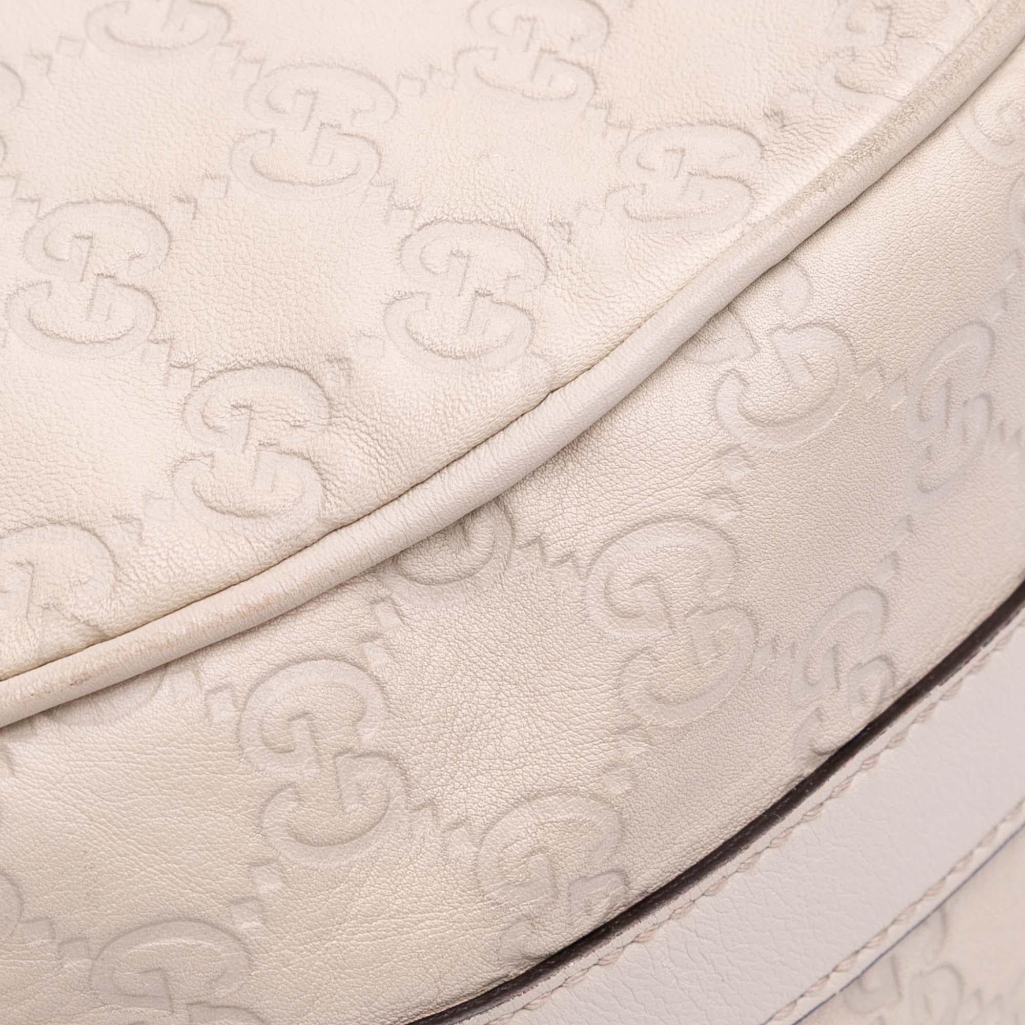 Gucci Medium Guccissima Twins Hobo