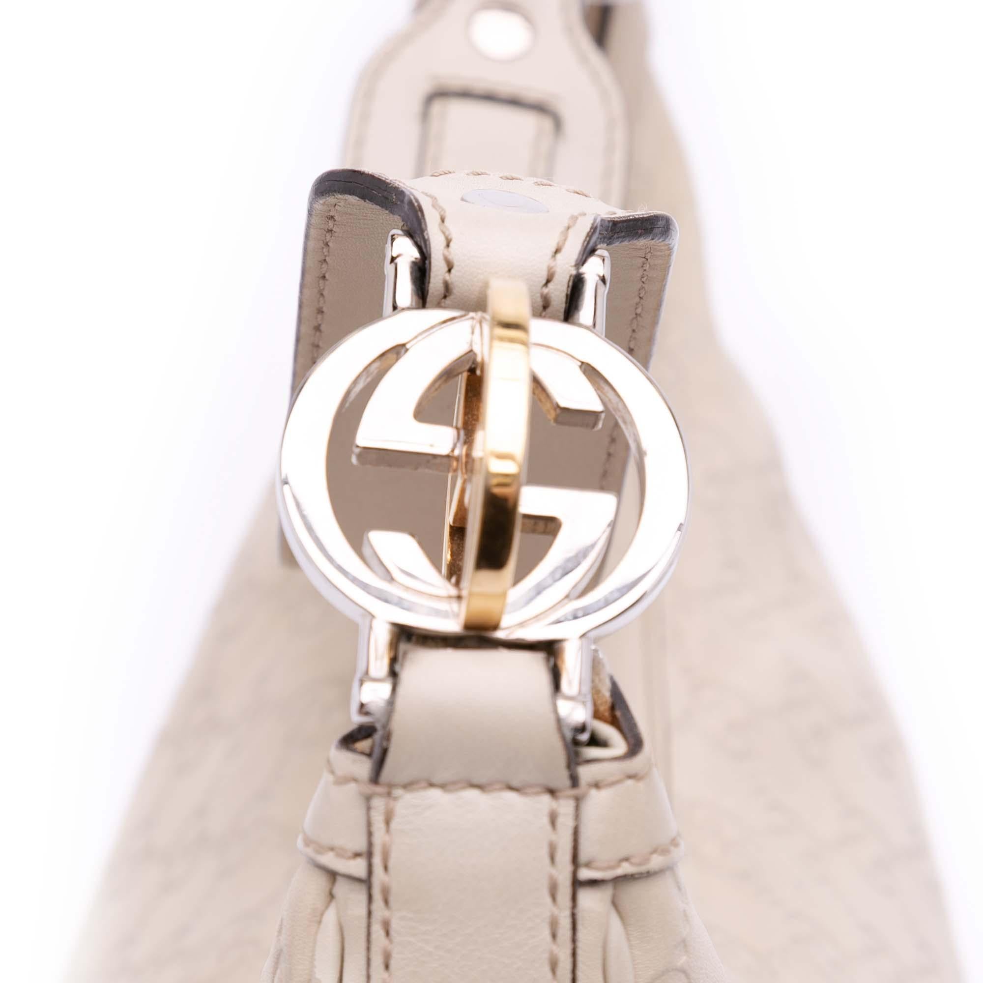 Gucci Medium Guccissima Twins Hobo