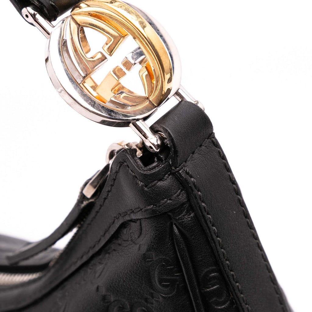 Gucci Medium Guccissima Twins Hobo