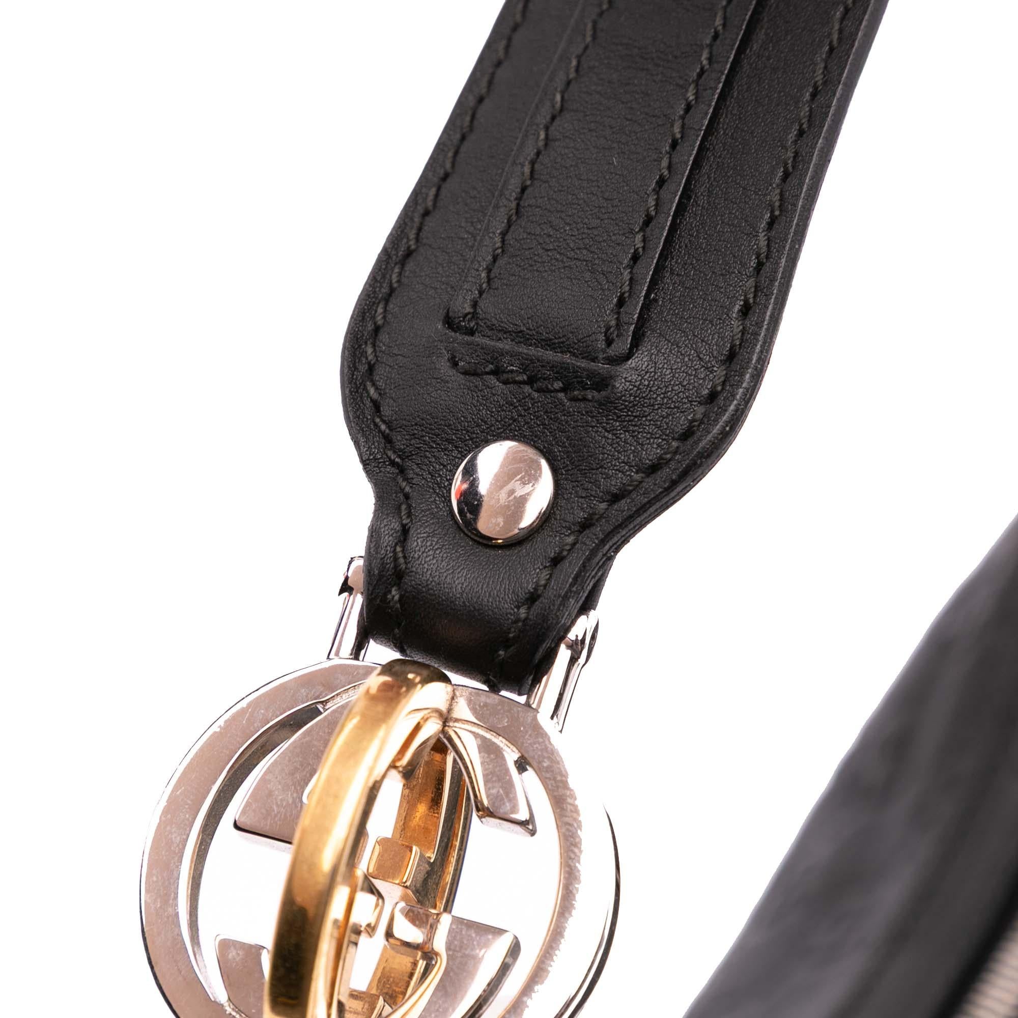 Gucci Medium Guccissima Twins Hobo