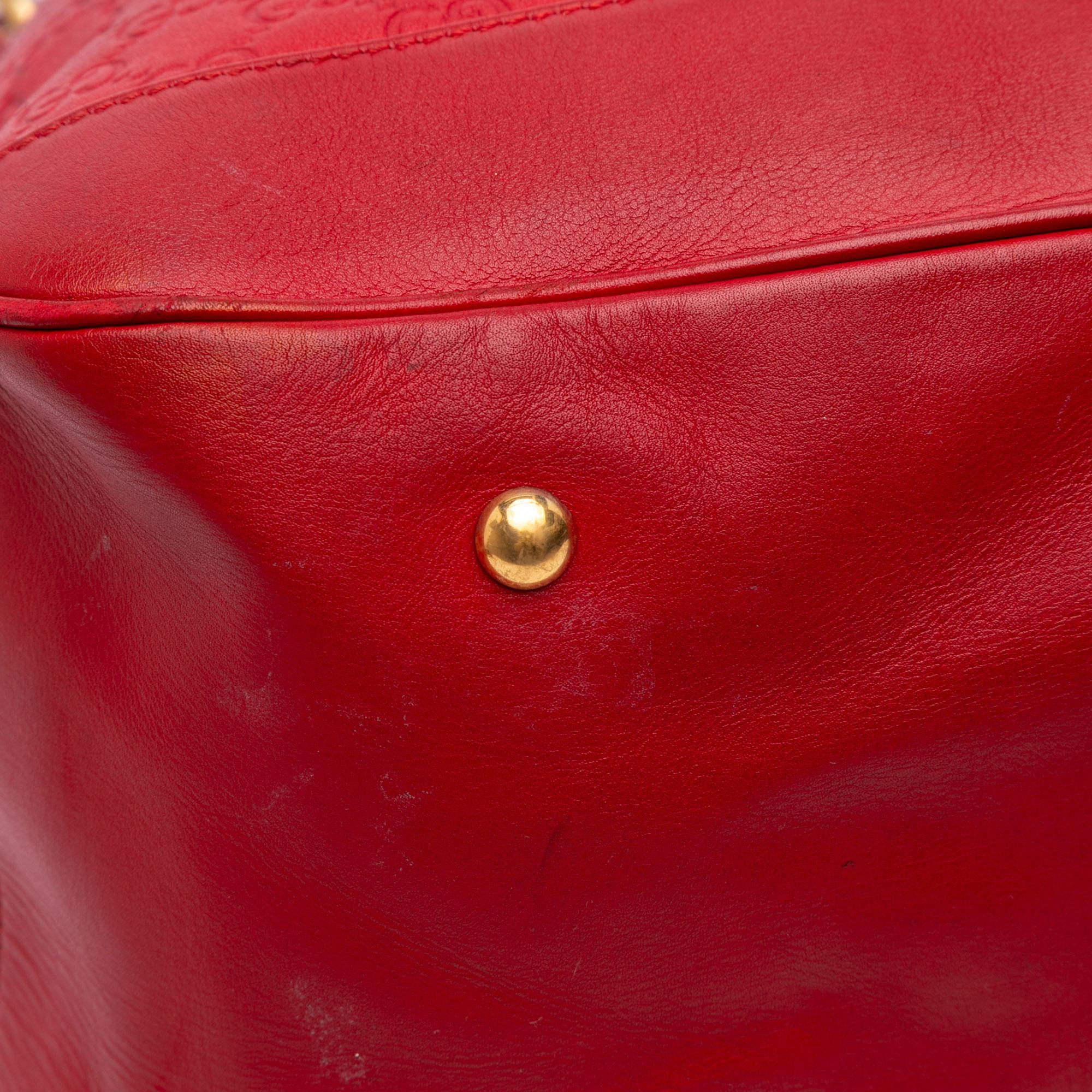 Gucci Medium Guccissima ValLBtine Top Handle Bag