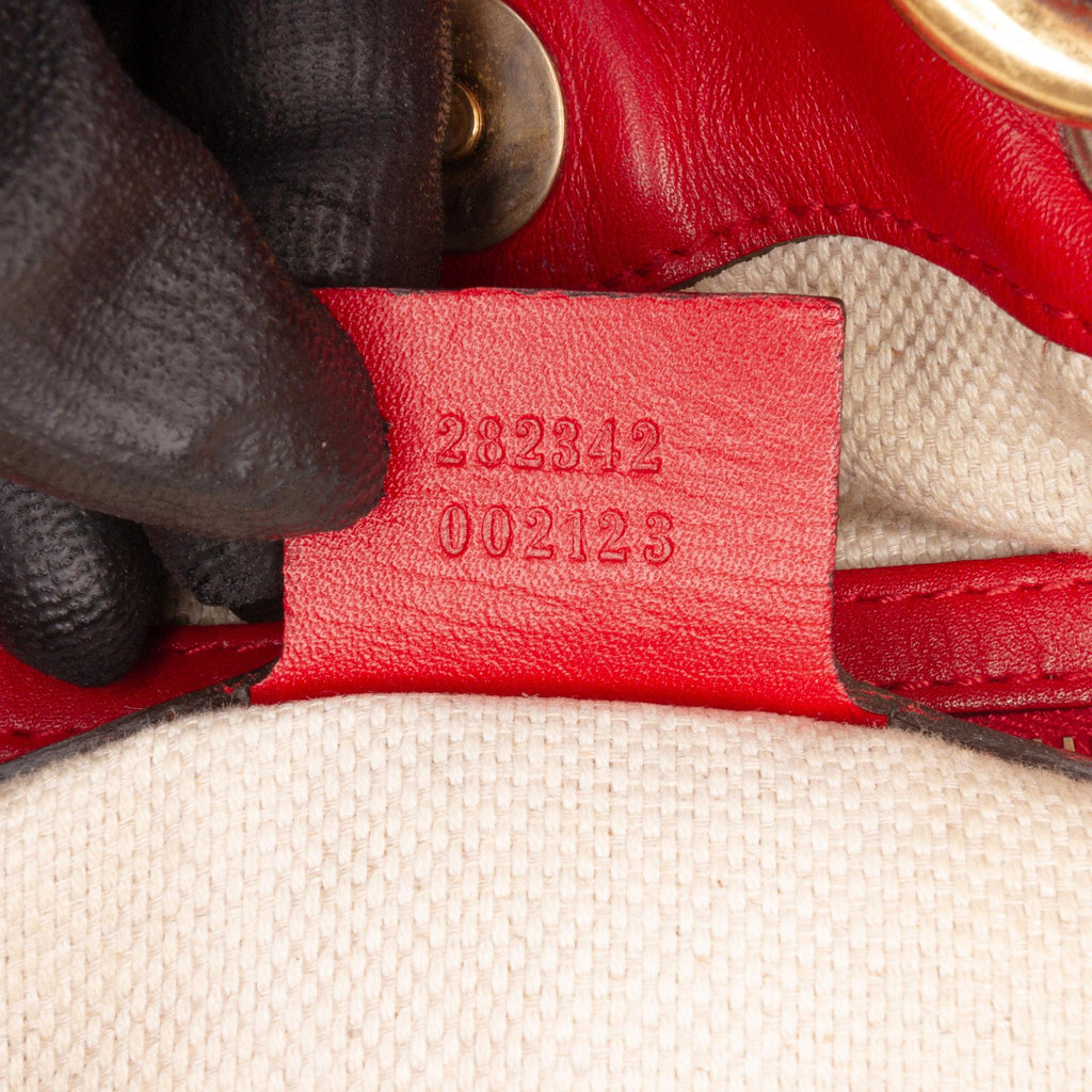 Gucci Medium Guccissima ValLBtine Top Handle Bag
