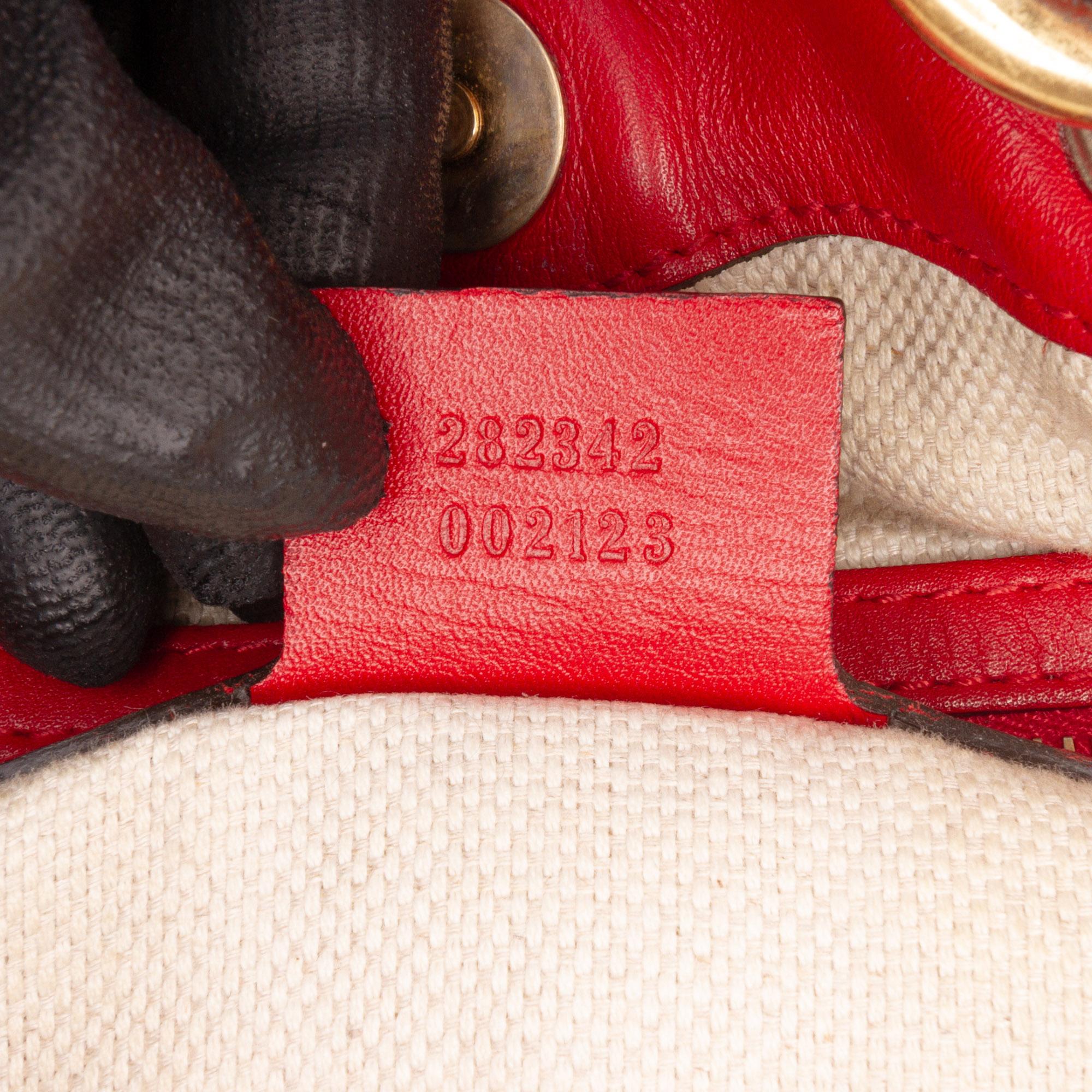 Gucci Medium Guccissima ValLBtine Top Handle Bag