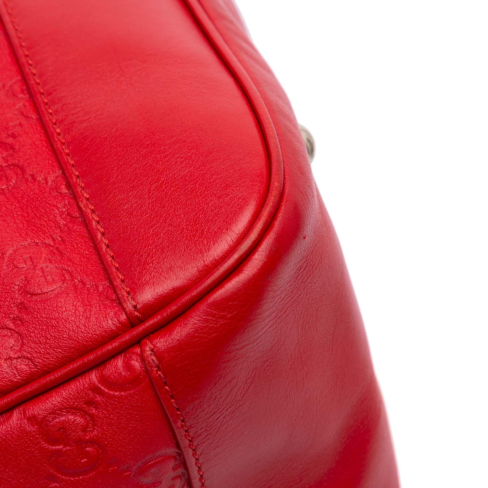 Gucci Medium Guccissima Valentine Top Handle Bag