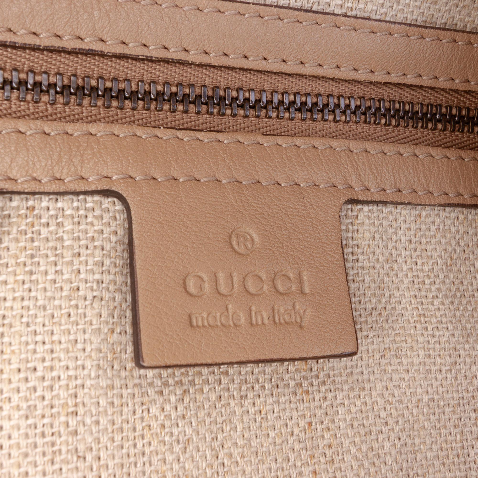 Gucci Medium Leather 1970 Chain Hobo Bag