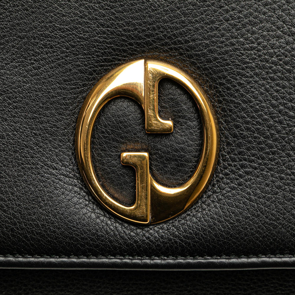 Gucci Medium Leather 1973 Chain Shoulder Bag