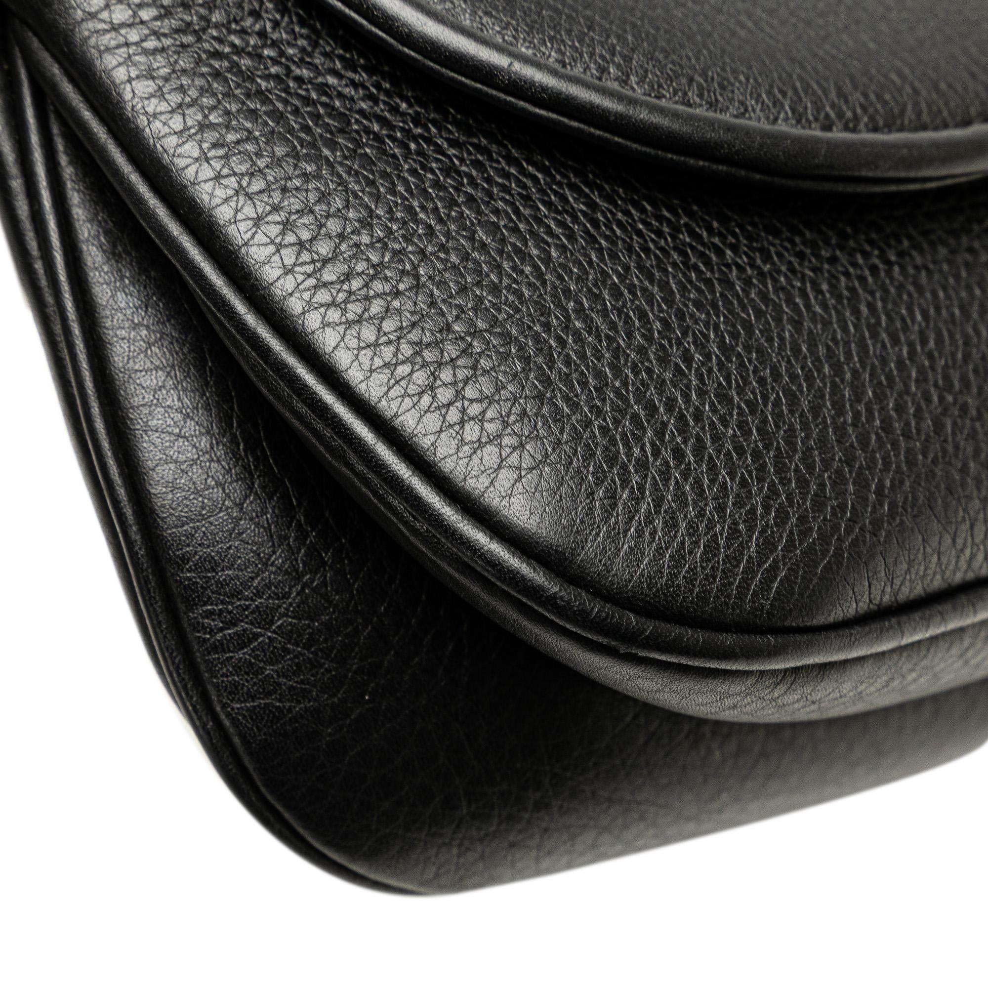 Gucci Medium Leather 1973 Chain Shoulder Bag