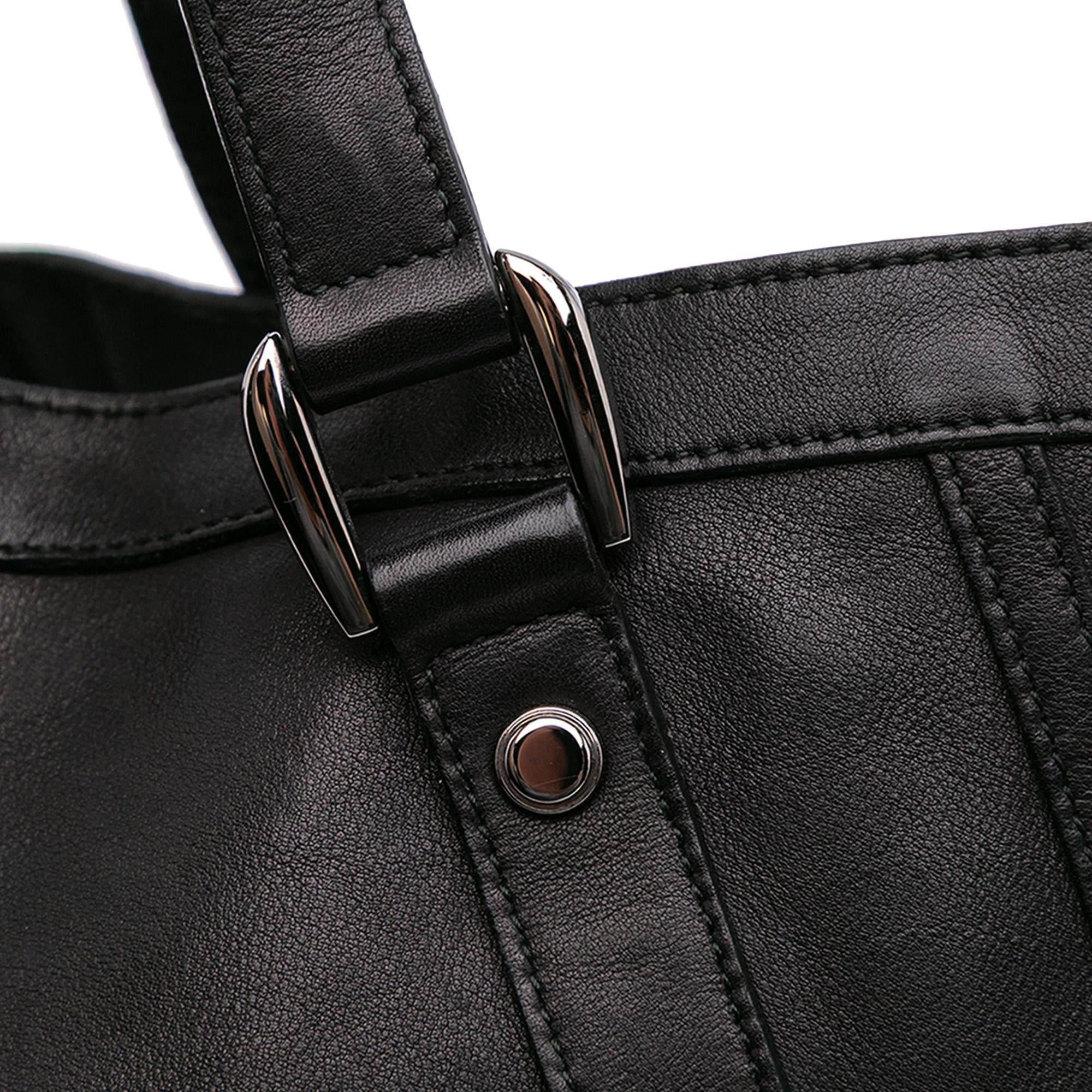 Gucci Medium Leather Abbey D Ring Convertible Tote