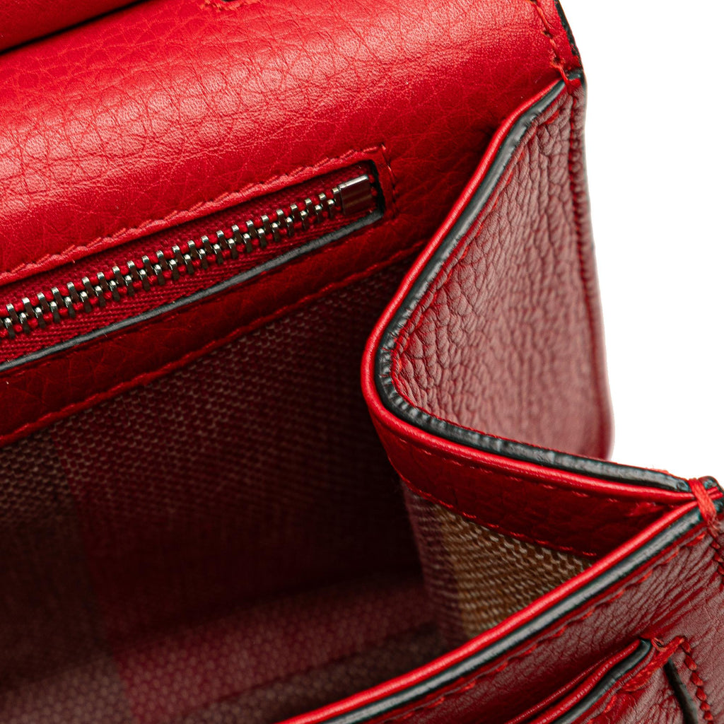 Gucci Medium Leather Bamboo Daily Crossbody