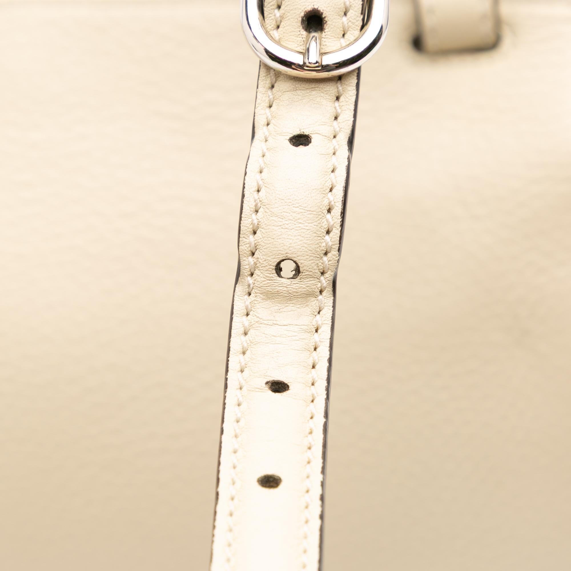 Gucci Medium Leather Bamboo Daily Crossbody