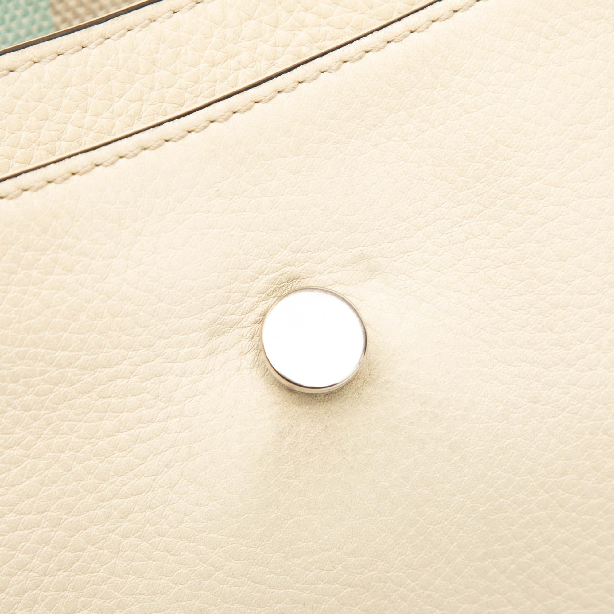 Gucci Medium Leather Bamboo Daily Crossbody