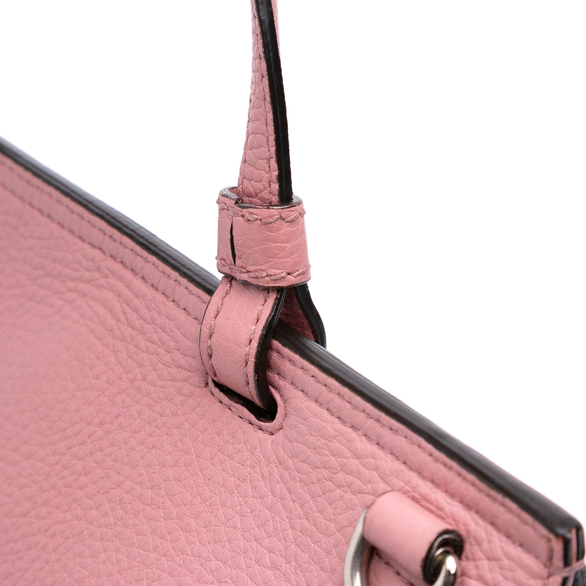 Gucci Medium Leather Bamboo Daily Satchel