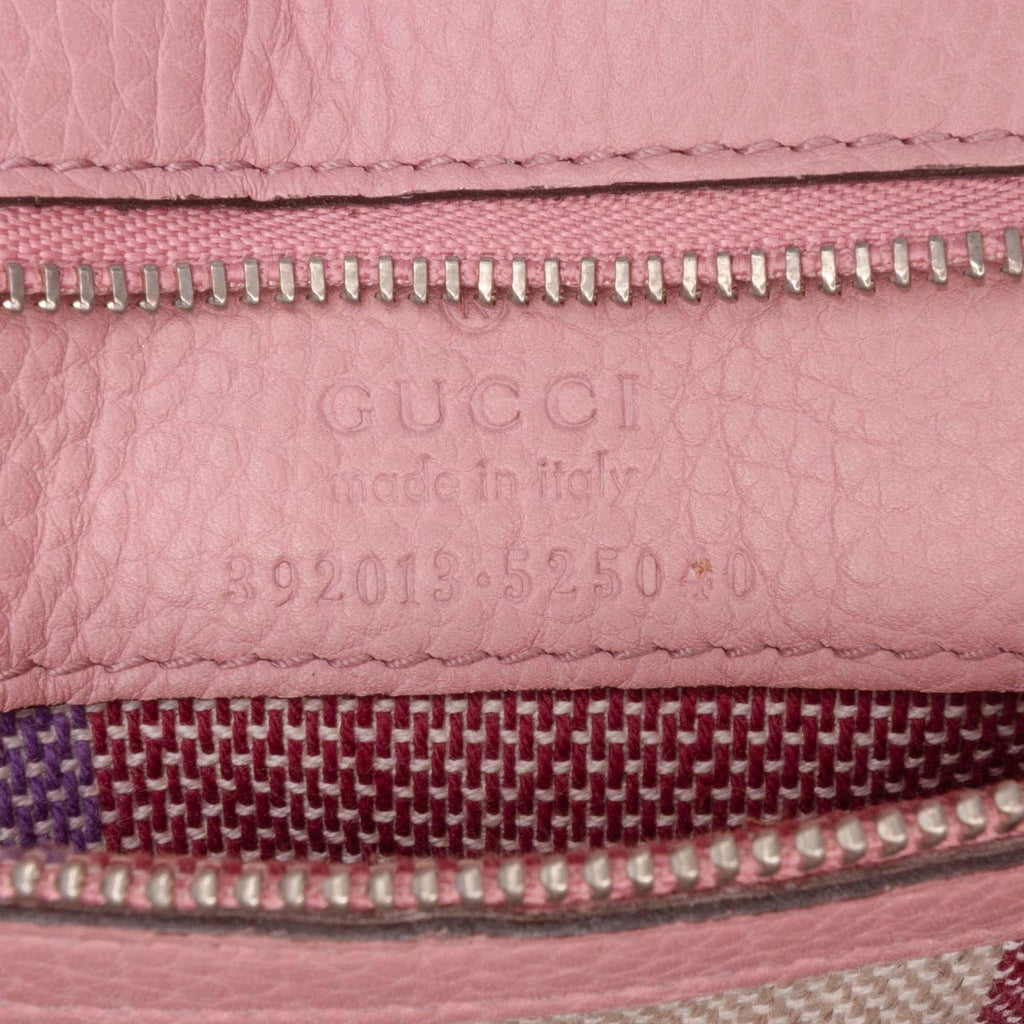Gucci Medium Leather Bamboo Daily Satchel
